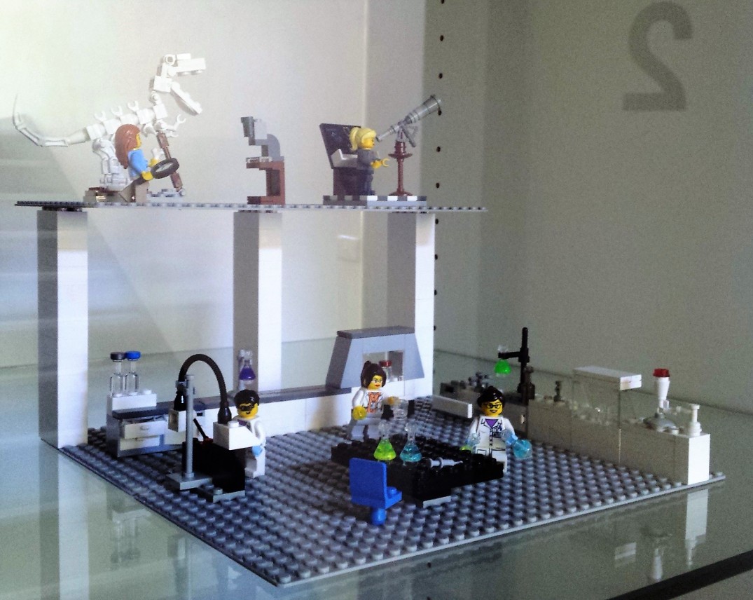 Science Lego Displayed at the University of South Australia